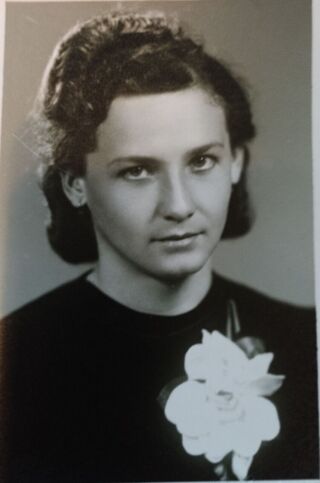 Hana Kosinová (1920–2008), zdroj: archiv Evy Kosinové